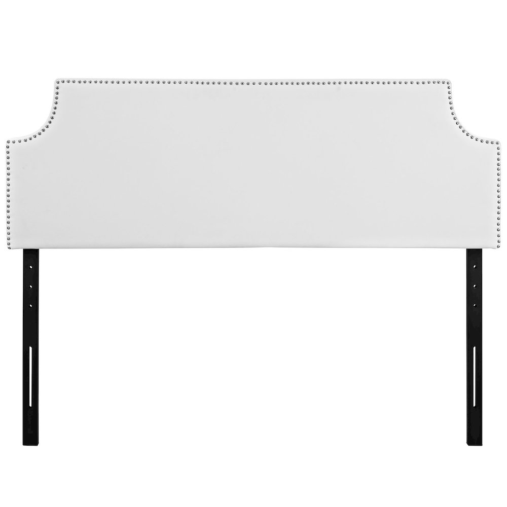 Laura Upholstered Vinyl Queen Headboard