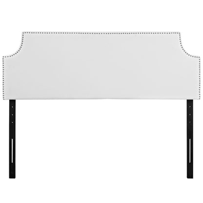 Laura Upholstered Vinyl Queen Headboard