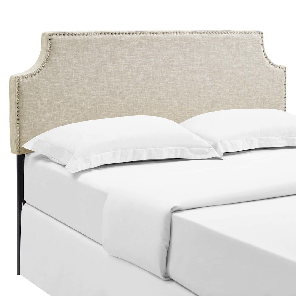 Laura Upholstered Fabric Queen Headboard