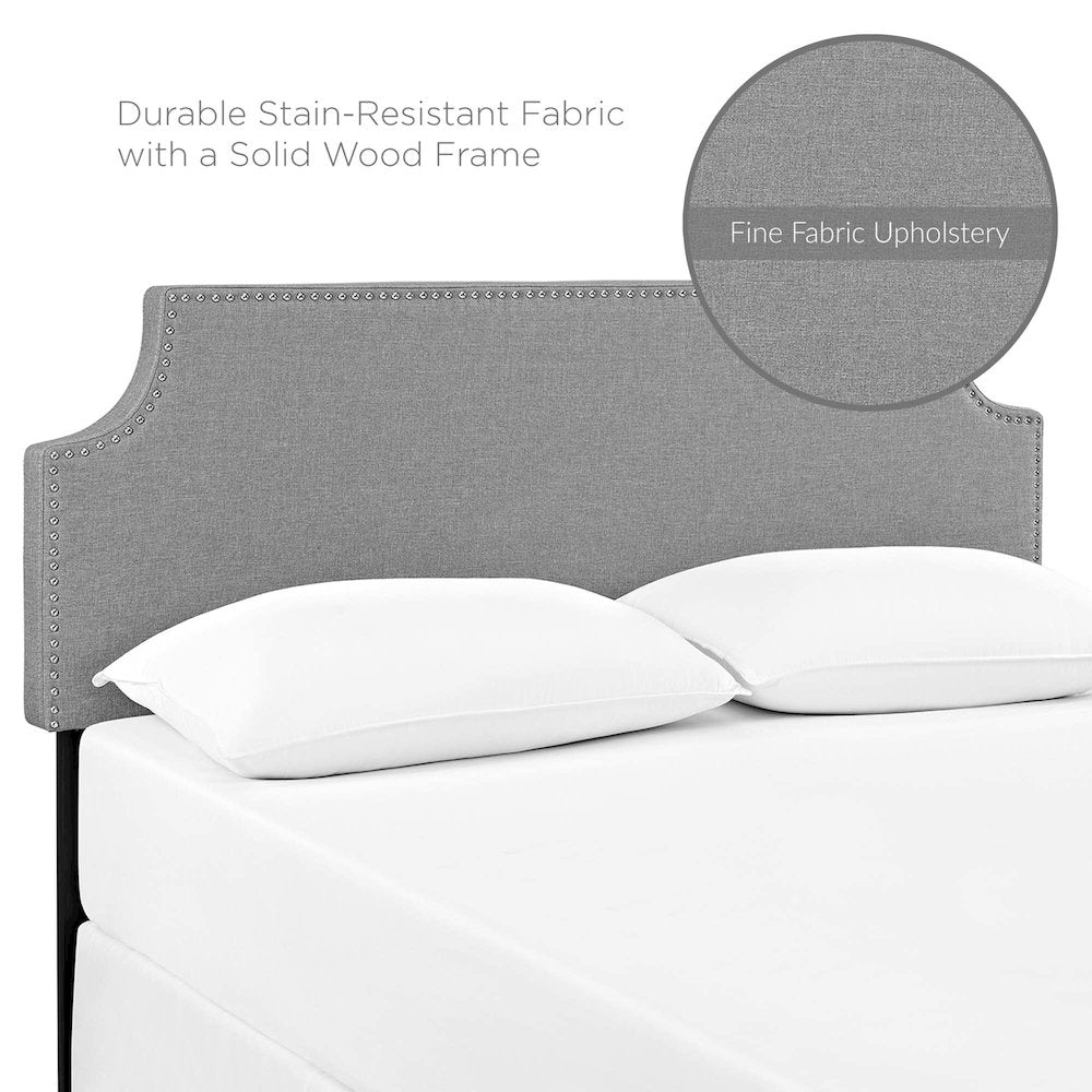 Laura Upholstered Fabric King Headboard