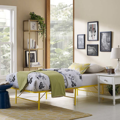 Horizon Stainless Steel Twin Bed Frame