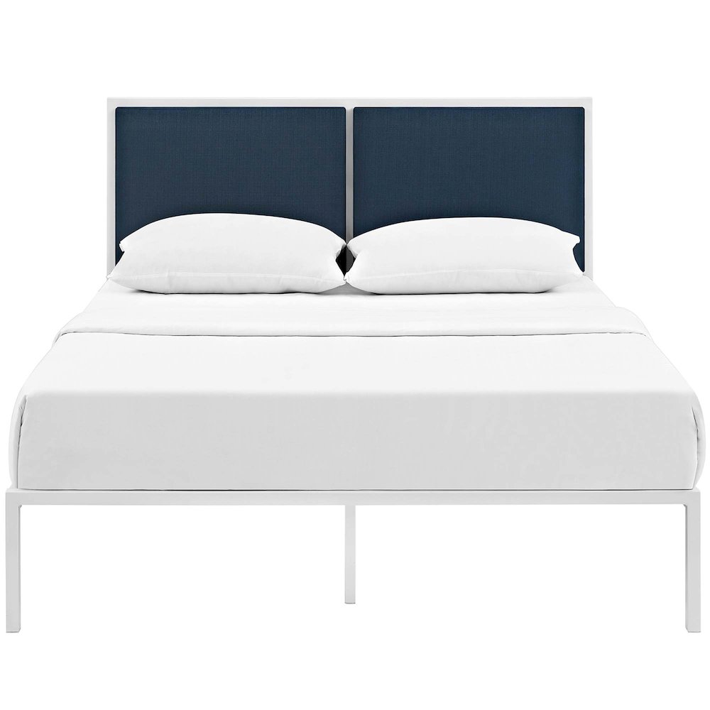Della Fabric King Bed
