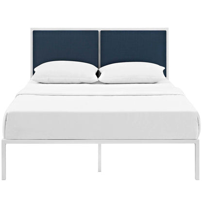 Della Fabric King Bed