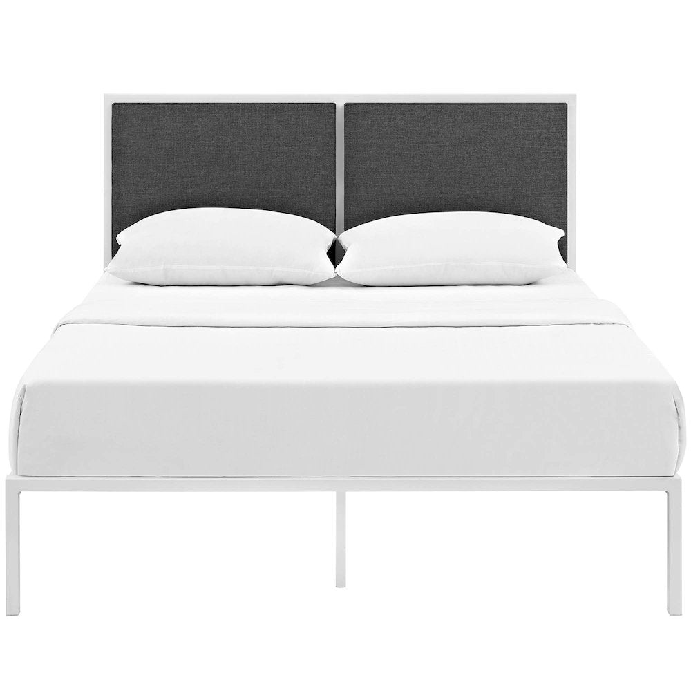 Della Fabric King Bed
