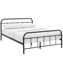 Maisie Stainless Steel Queen Bed Frame
