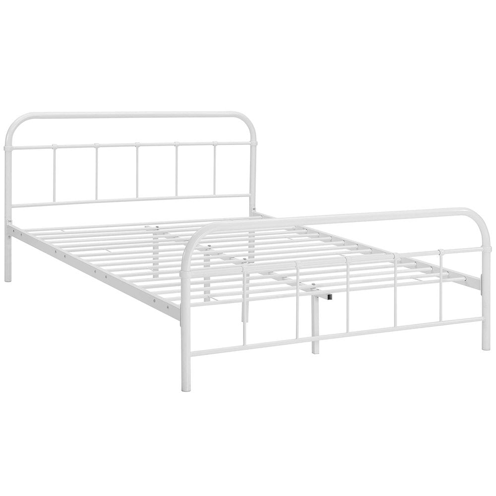 Maisie Stainless Steel Queen Bed Frame