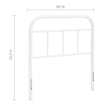 Serena Twin Steel Headboard