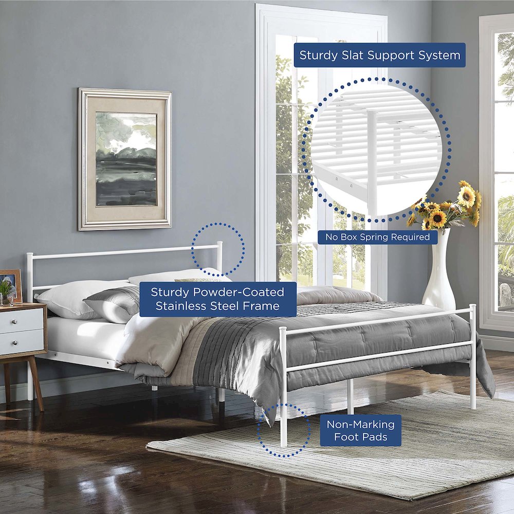 Alina Platform Queen Bed Frame