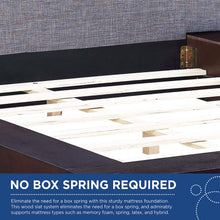 Freja Fabric Queen Platform Bed