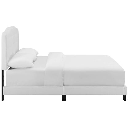Amelia Upholstered Fabric Queen Bed