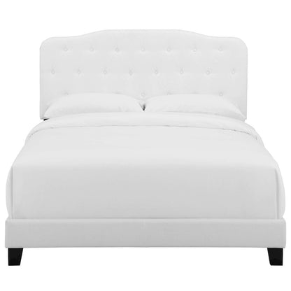 Amelia Upholstered Fabric Queen Bed