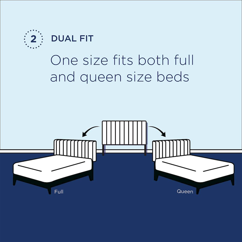 Paisley Tufted Upholstered Performance Velvet Full / Queen Headboard