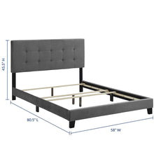 Amira Performance Velvet Full Bed