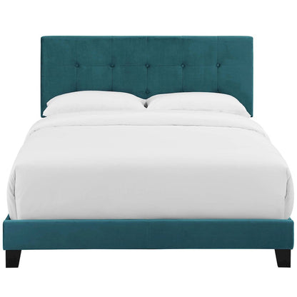 Amira Performance Velvet Full Bed