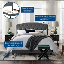 Amelia Performance Velvet Queen Bed