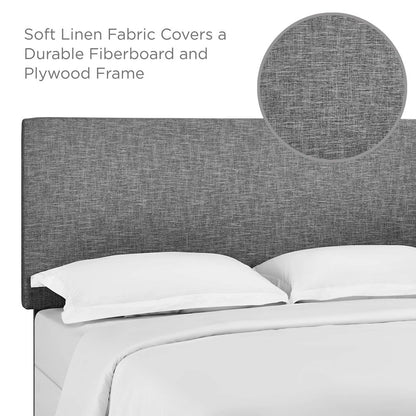 Taylor Upholstered Linen Fabric Full / Queen Headboard