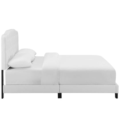Amelia Faux Leather King Bed