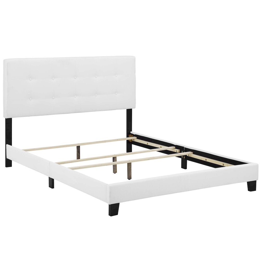 Amira Upholstered Fabric Full Bed