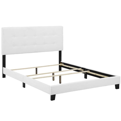 Amira Upholstered Fabric Full Bed