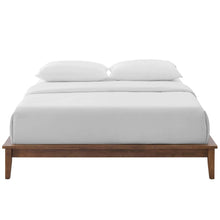 Lodge Wood Full Platform Bed Frame