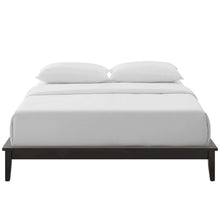 Lodge Wood Queen Platform Bed Frame