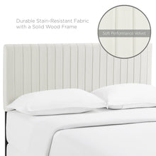 Keira Performance Velvet King/California King Headboard