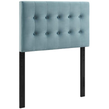 Emily Biscuit Tufted Performance Velvet Twin Headboard