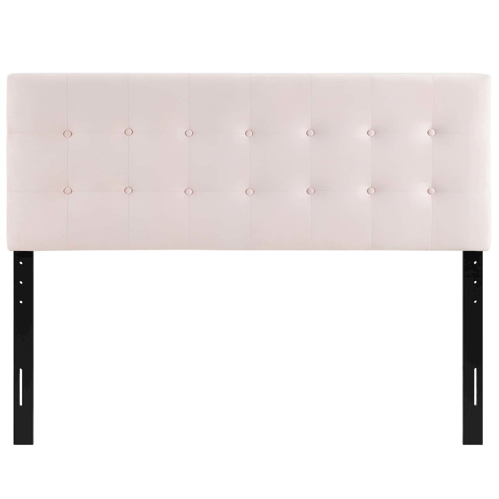 Emily Biscuit Tufted Performance Velvet Queen Headboard