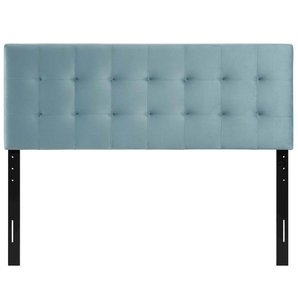 Lily Biscuit Tufted Performance Velvet Full Headboard