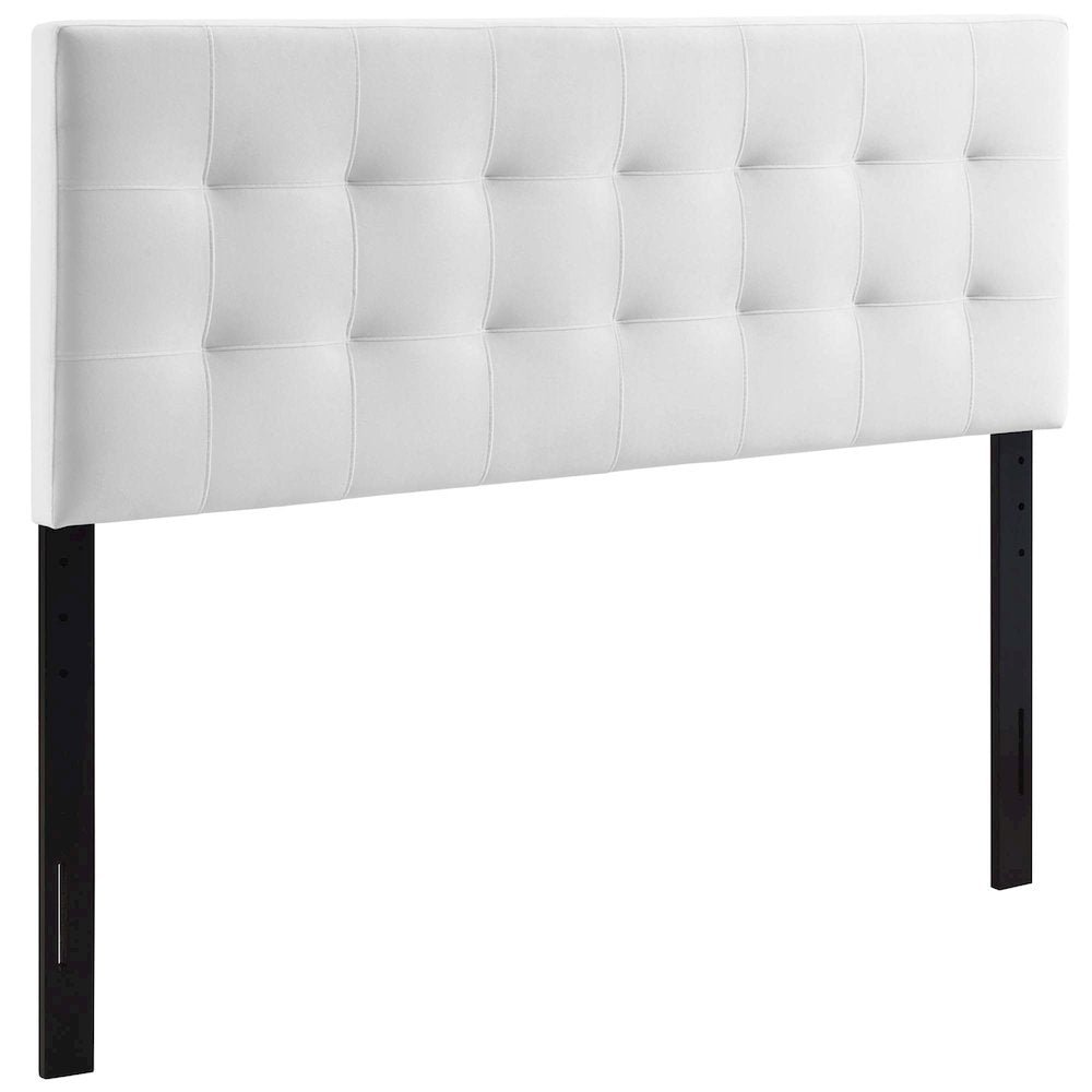 Lily Biscuit Tufted Performance Velvet Full Headboard
