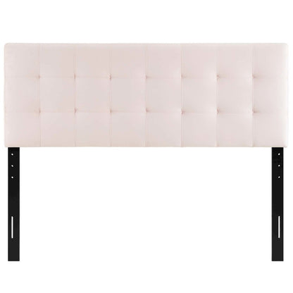 Lily Biscuit Tufted Performance Velvet Queen Headboard