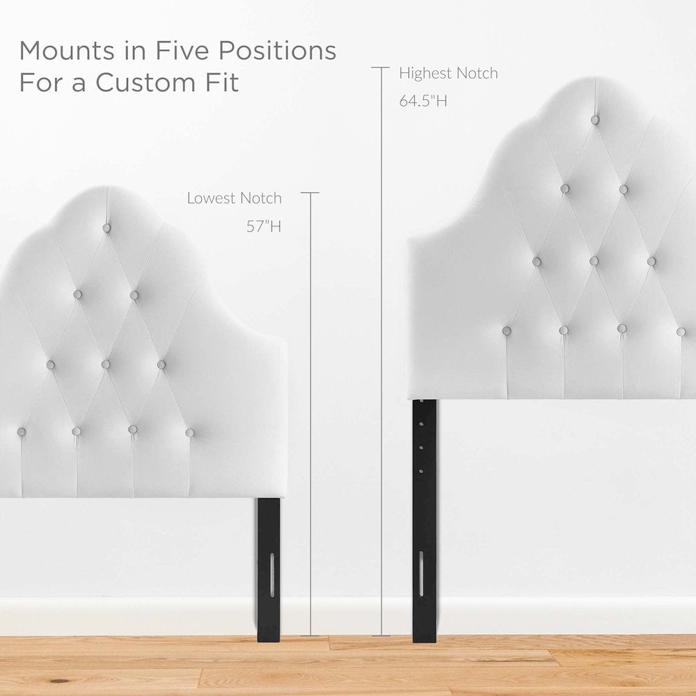 Sovereign Diamond Tufted Performance Velvet Twin Headboard