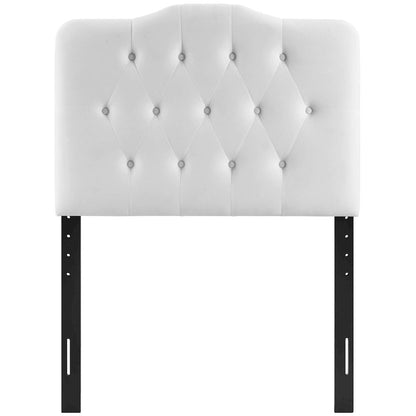 Annabel Diamond Tufted Performance Velvet Twin Headboard