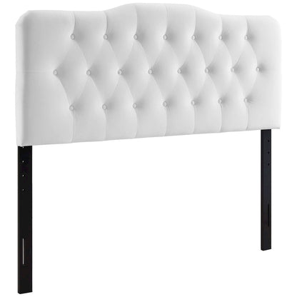 Annabel Diamond Tufted Performance Velvet Full Headboard