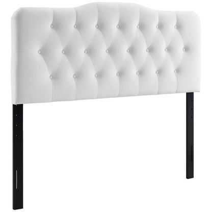 Annabel Queen Diamond Tufted Performance Velvet Headboard