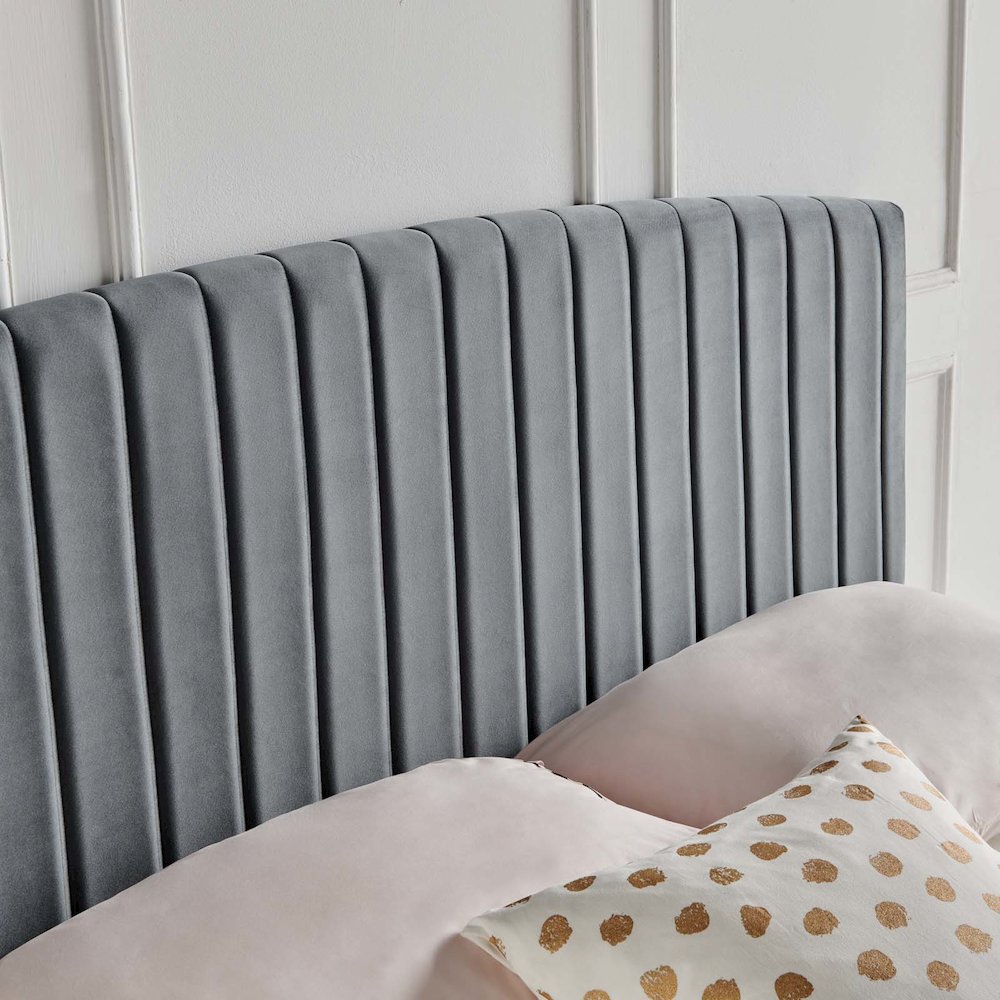Rebecca Performance Velvet Full / Queen Headboard