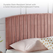 Rebecca Performance Velvet Full / Queen Headboard