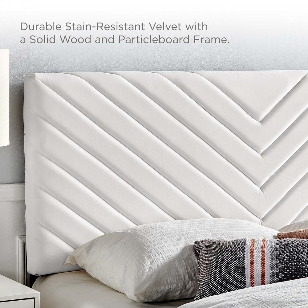 Tufted Performance Velvet King / California King Headboard