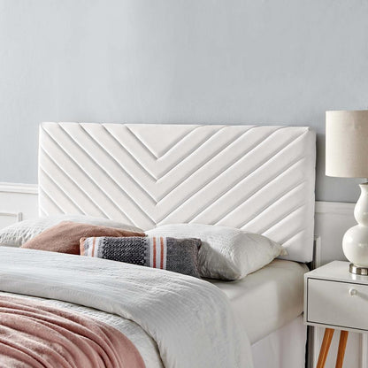 Tufted Performance Velvet King / California King Headboard