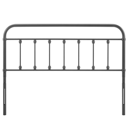 Sage Metal King Headboard