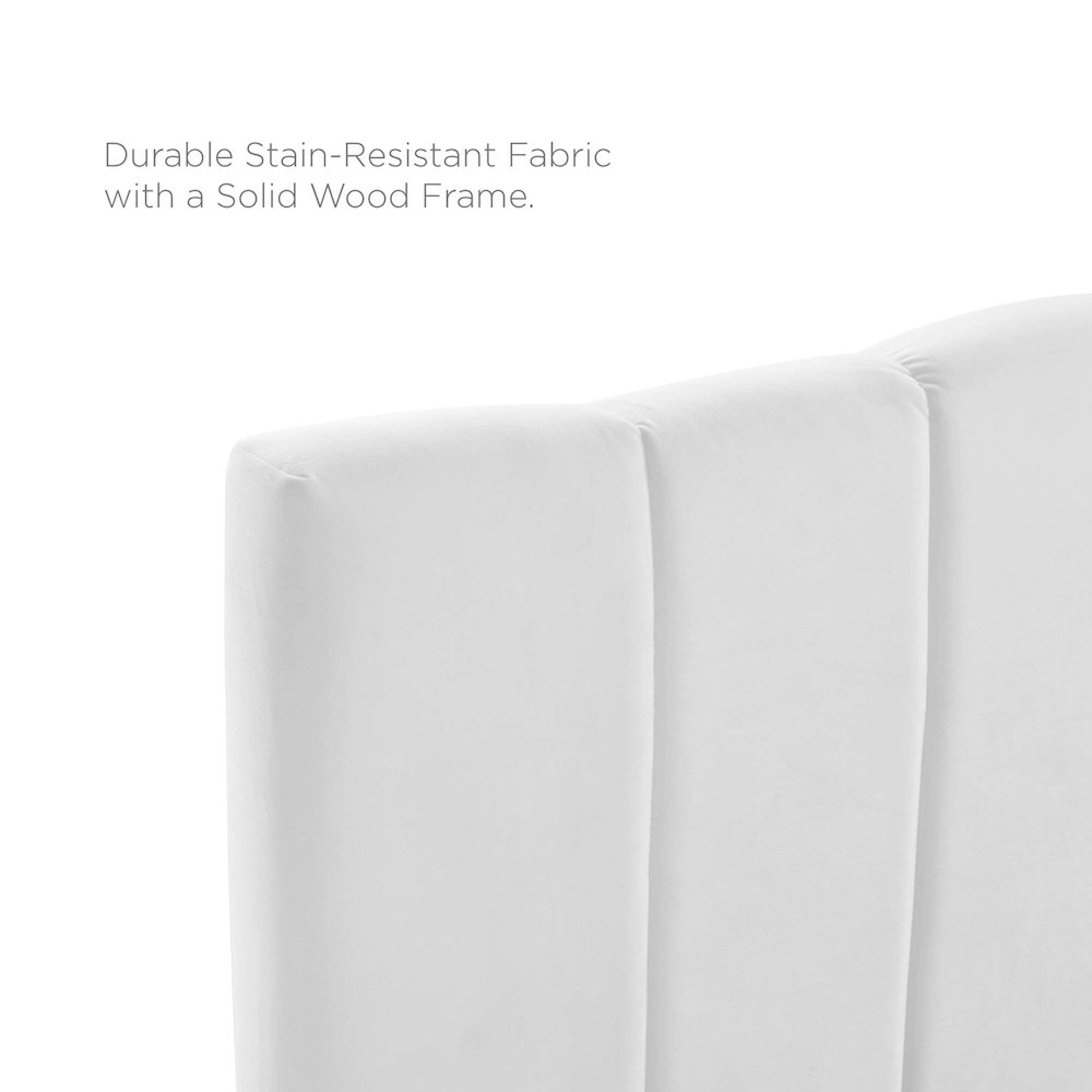 Camilla Channel Tufted Performance Velvet Full/Queen Headboard