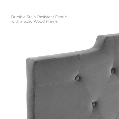 Juliet Tufted Performance Velvet Full/Queen Headboard