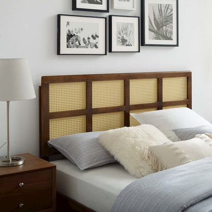 Luana Cane Queen Headboard
