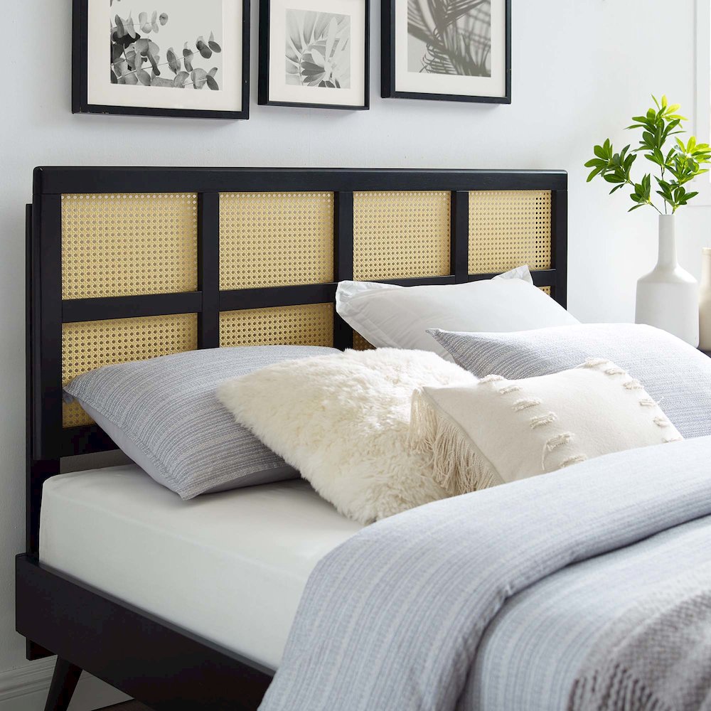 Luana Cane King Headboard