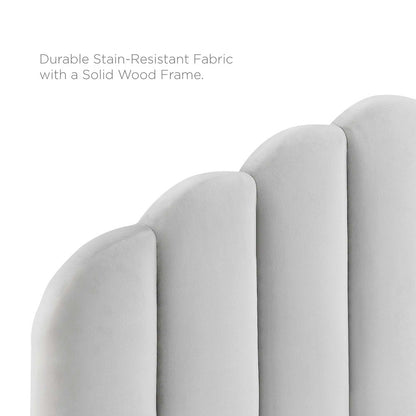 Veronique Performance Velvet Full/Queen Headboard