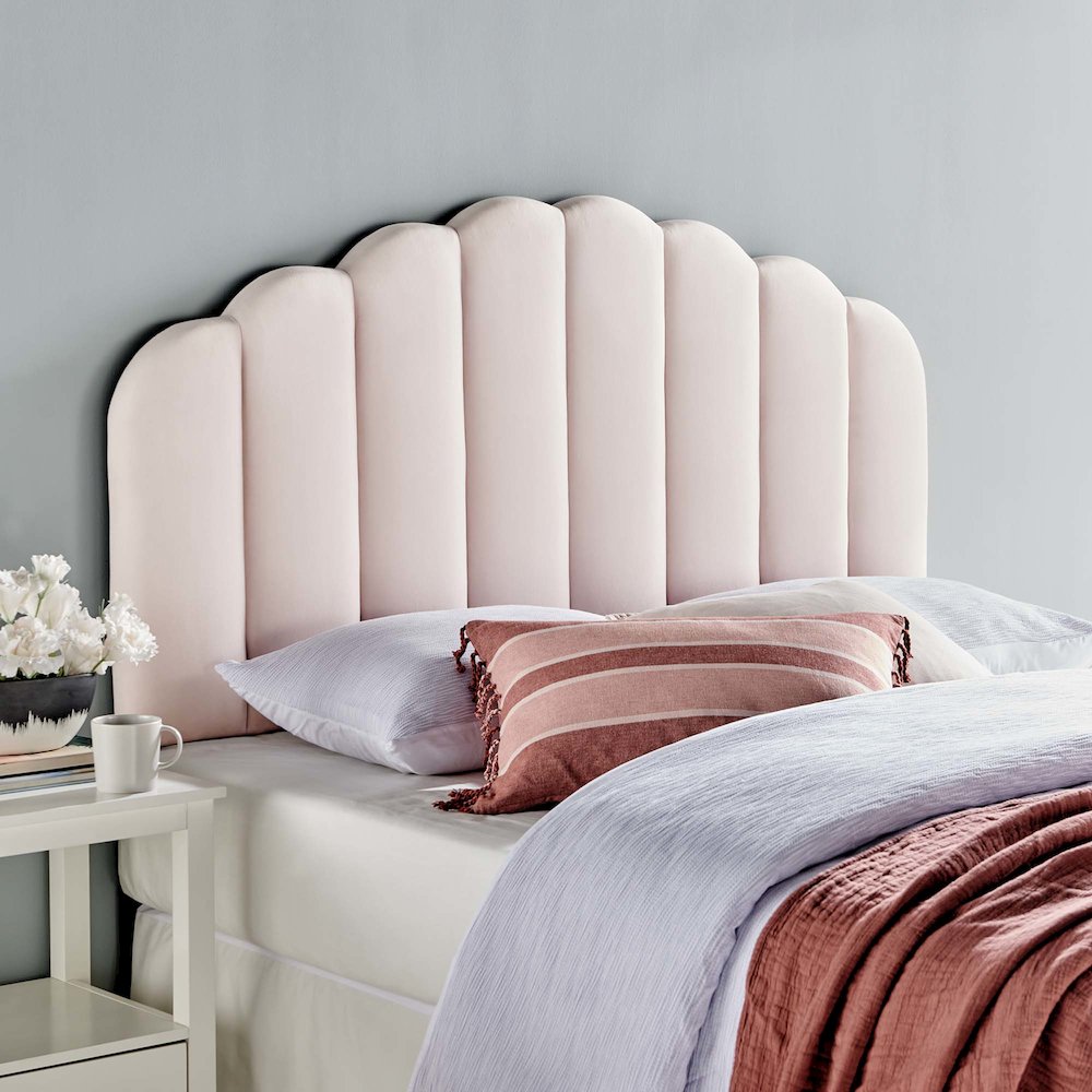 Veronique Performance Velvet Full/Queen Headboard