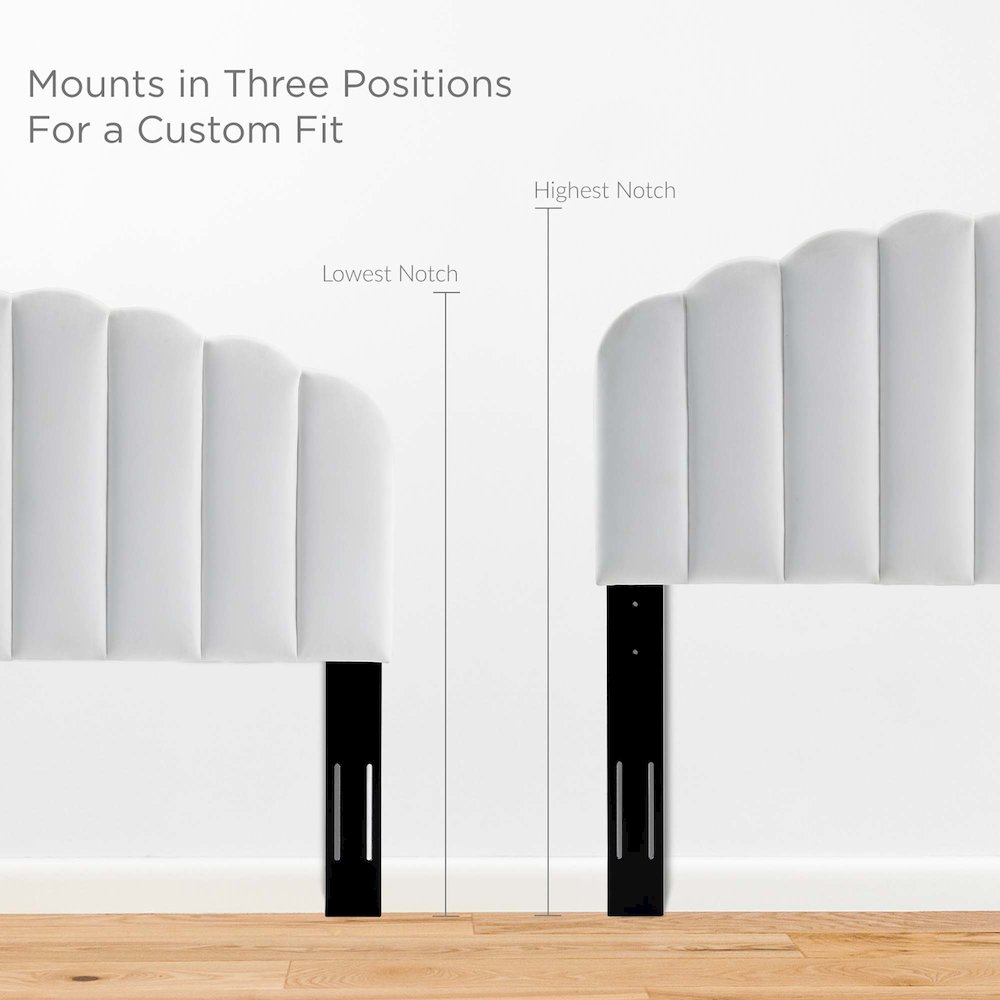 Veronique Performance Velvet Full/Queen Headboard