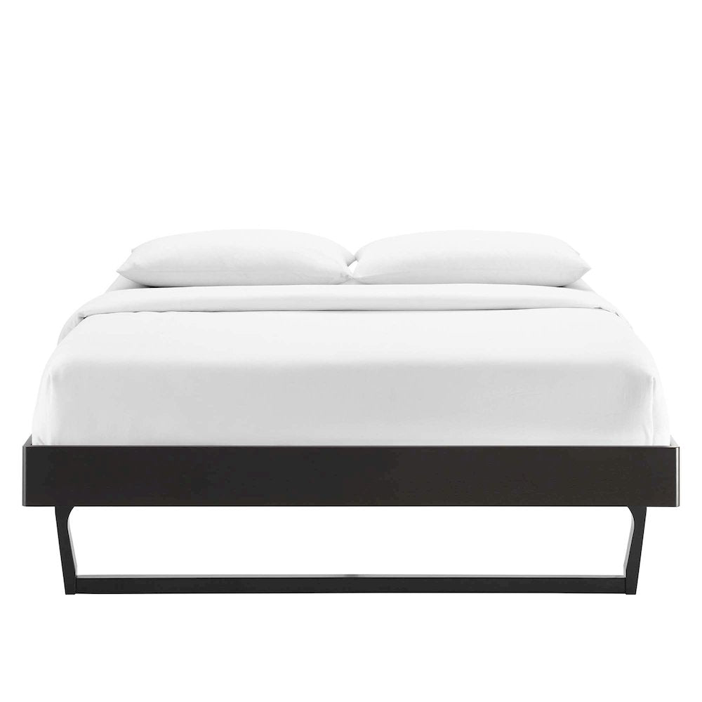 Billie Wood Full Platform Bed Frame