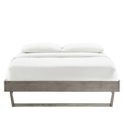 Billie Wood Full Platform Bed Frame