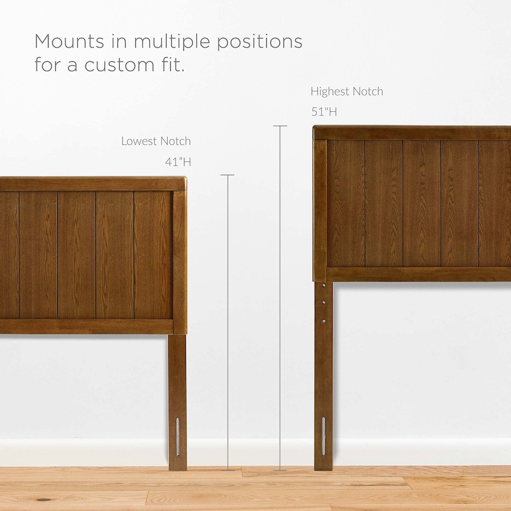 Robbie Wood Queen Headboard